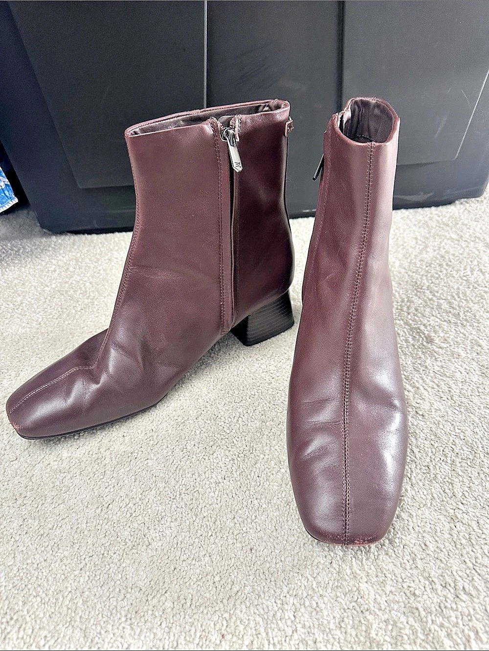 Sam Edelman Paige Spiced Pecan Ankle Boots US 8.5